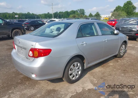 2010 Toyota Corolla Le z USA, uszkodzony, nr VIN 2T1BU4EE9AC263734